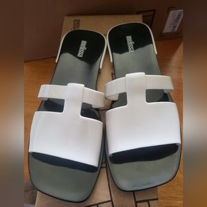New Melissa Slides Ivy Size 7